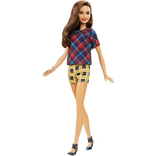 Barbie Fashionistas Poupée 52 Plaid sur Plaid