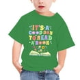 thumbnail image 2 of IROINNID Shirts For Kids Short Sleeve Printed T-Shirt Round Neck Crop Top Girls And Boy T-Shirt Tee 13 Years, 2 of 4