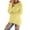 Yellow, variant on Telankuip Women's Fashionable Long Sleeve Hoodies Pullovers Loose Fit Fluffy Fuzzy Winter Warm Going out Hooded Tops 2025 Casual Solid Color Simple Comfor Sweatshirts Yellow XL