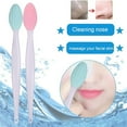 thumbnail image 5 of HYLLai 3PC Double-Sided Silicone Nose Brush for Blackhead Removal, Gentle Pore Cleanser, Reusable Facial Scrubber for Deep Cleaning, 5 of 9