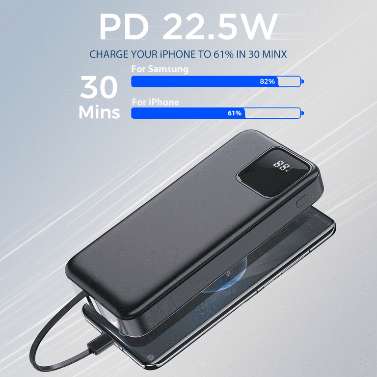 Ruipu Portable Charger Power Bank 24000mah Digital Display Ruipu Portable Charger Power Bank 24000mah Digital Display