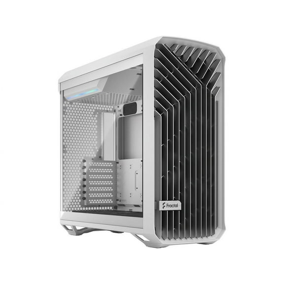 Fractal Design Torrent White E-ATX Tempered Glass Window High-Airflow Mid Tower Computer Case
