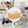 thumbnail image 4 of Cabinet Storage Basket 15.75x10.63x6.96 Inches Storage Box Foldable, Storable and Easy to Assemble ，Open Home Storage Bins ，Closet Storage Bins Halloween Patterns, 4 of 8