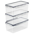 thumbnail image 7 of Sorbus 3 Pack (108oz/13.5cups) Airtight Food Storage Containers - Four-Way Snap Lids Keeps Food Fresh - Store Cereal, Pasta, Flour and more, 7 of 7