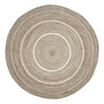 thumbnail image 4 of VHC Brands Jute Rug with Pad, Natural & Cr, 4 of 6