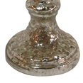thumbnail image 3 of Benjara BM206714 Transitional Glass & Metal Candle Stand with Pedestal Base - Bronze, 3 of 5