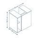 thumbnail image 4 of MOBI Mueble para Baño de Madera Modelo Limay en Color Miel, 4 of 4