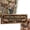 B, variant on Love You More Mom Metal Wall Sign - Always & Forever Decorative Plaque for Front Door Porch Bedroom Mother's Day Gift for Mom （11.8×4.7in）