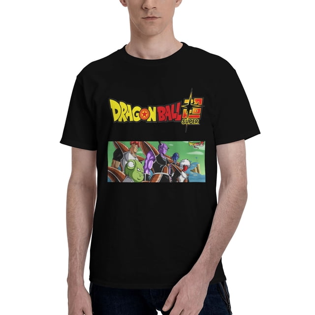 Camiseta de Manga Corta para Hombres DBZ