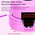 thumbnail image 5 of Jump Rope Machine, 3.5x5.1inch Rechargeable Electric Rope Skipping Machine, 10 Speed Regulation, LCD Large Screen Display,Suitable for Family, Office, Gym, Party(Pink), 5 of 6