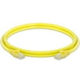 thumbnail image 2 of Cmple - Cat 6 Ethernet Cable 5 ft, Cat6 Patch Cables 10Gbps Network Lan Cord, 550MHz, RJ45 Connectors, Compatible with Gaming Computer, Laptop, Modem, Router, Gaming Console - Yellow, 2 of 7