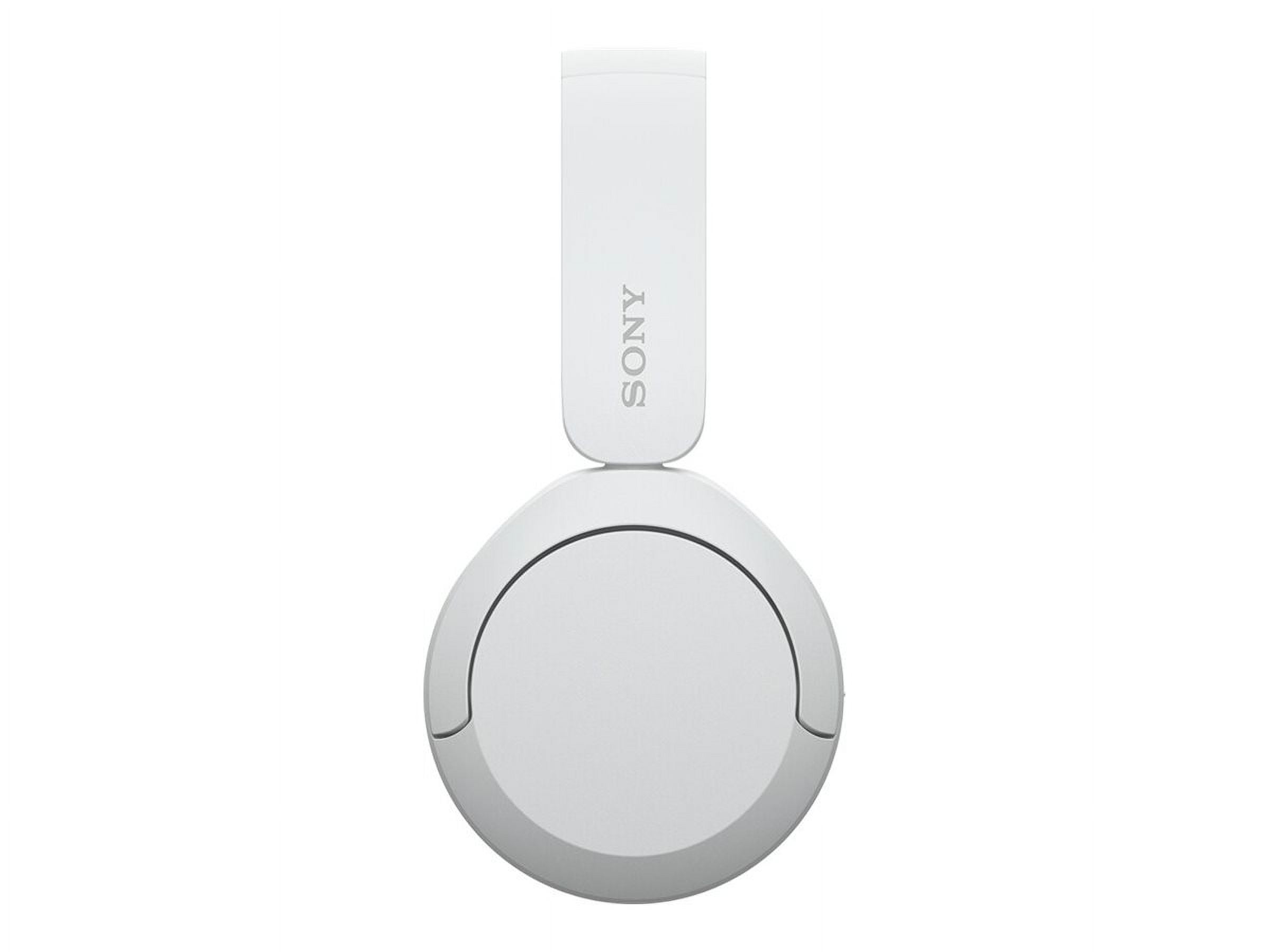 Sony WH-CH520 Casque sans fil avec microphone - Blanc