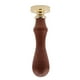 thumbnail image 1 of Sello de cera animal Sello de latón Cabeza de madera Mango de madera Sello de sellado extraíble para sobres Invitaciones Sweethay HA5860-00B, 1 of 6