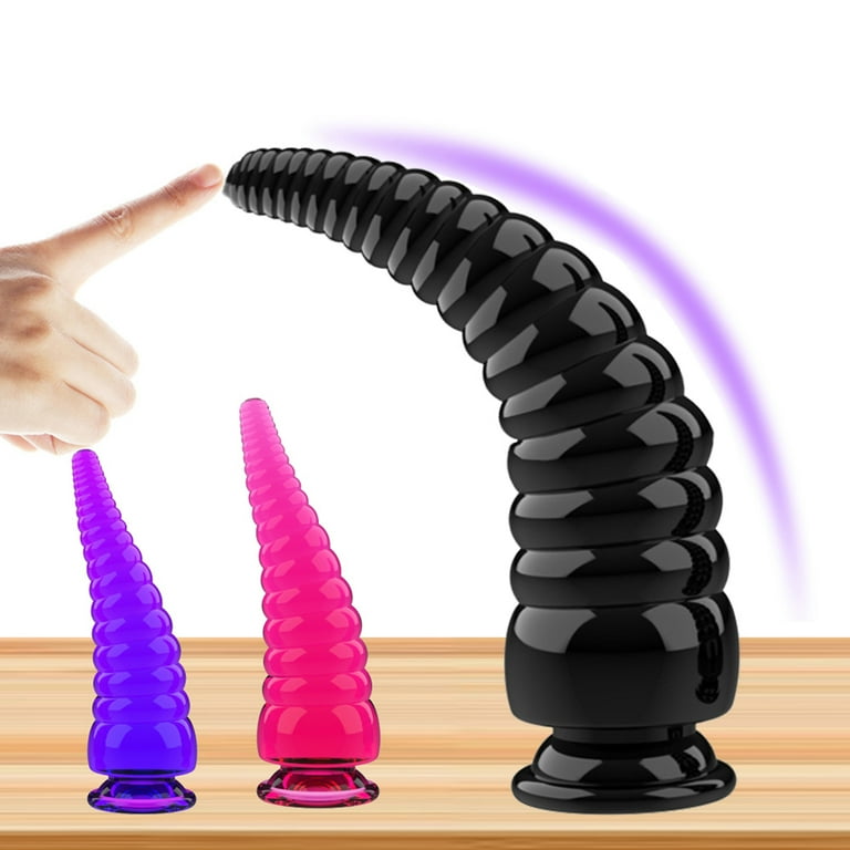 anal plug warum Birdsexy 21cm Anal Plug Sex Toys 360° Suction Cup Anal Plugs for Men and  Women, Threaded Octopus-foot Anal Plugs Prostate Massager #Large, Purple