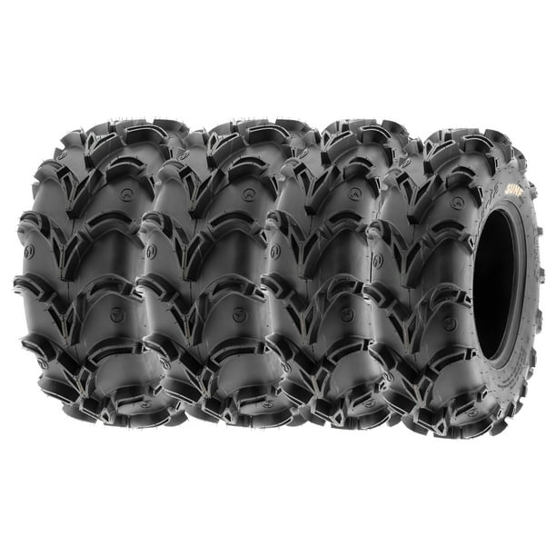 SunF Full set of sport ATV UTV Tires 28x1012 6 PR 2pcs 28x1212 6 PR
