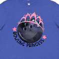 thumbnail image 4 of Inktastic Bowling Princess- Tiara Youth T-Shirt, 4 of 5