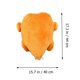 thumbnail image 2 of 1 almohada navideña de pavo de peluche, calentador de manos, para sofá o silla., 2 of 7