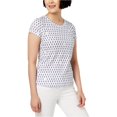 thumbnail image 1 of Camiseta gráfica con Estampado de piña maison Jules para mujer Blanco XS, 1 of 1