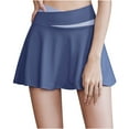 thumbnail image 2 of Mingw Athletic Skirt for Women Women's Summer Pleated Tennis Skirts Athletic Stretchy Short Yoga Fake Two Piece Trouser Skirt Shorts Quick Drying Design, 2 of 5