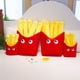 thumbnail image 4 of Juguete creativo de dibujos animados, simulación de papas fritas, pizza, almohada, muñeco de peluche, accesorios de fotografía, almohada para sofá, 4 of 6