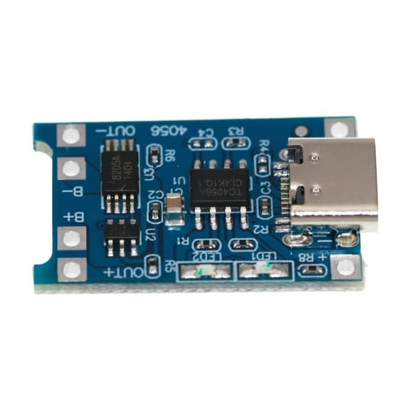 High Efficiency TP4056 1A Battery Charging Board Type C Port And Integrated Safety Features