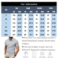 thumbnail image 3 of Golf Polo Shirts for Men Short Sleeve Collared Button Up Tees Casual Lightweight Quick Dry Work T Shirts, 2XL, 3 of 9