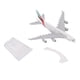 thumbnail image 4 of Modelo de avión 380 de aleación fundida a presión, adorno de avión, juguete para niños, colección de mesa., 4 of 14