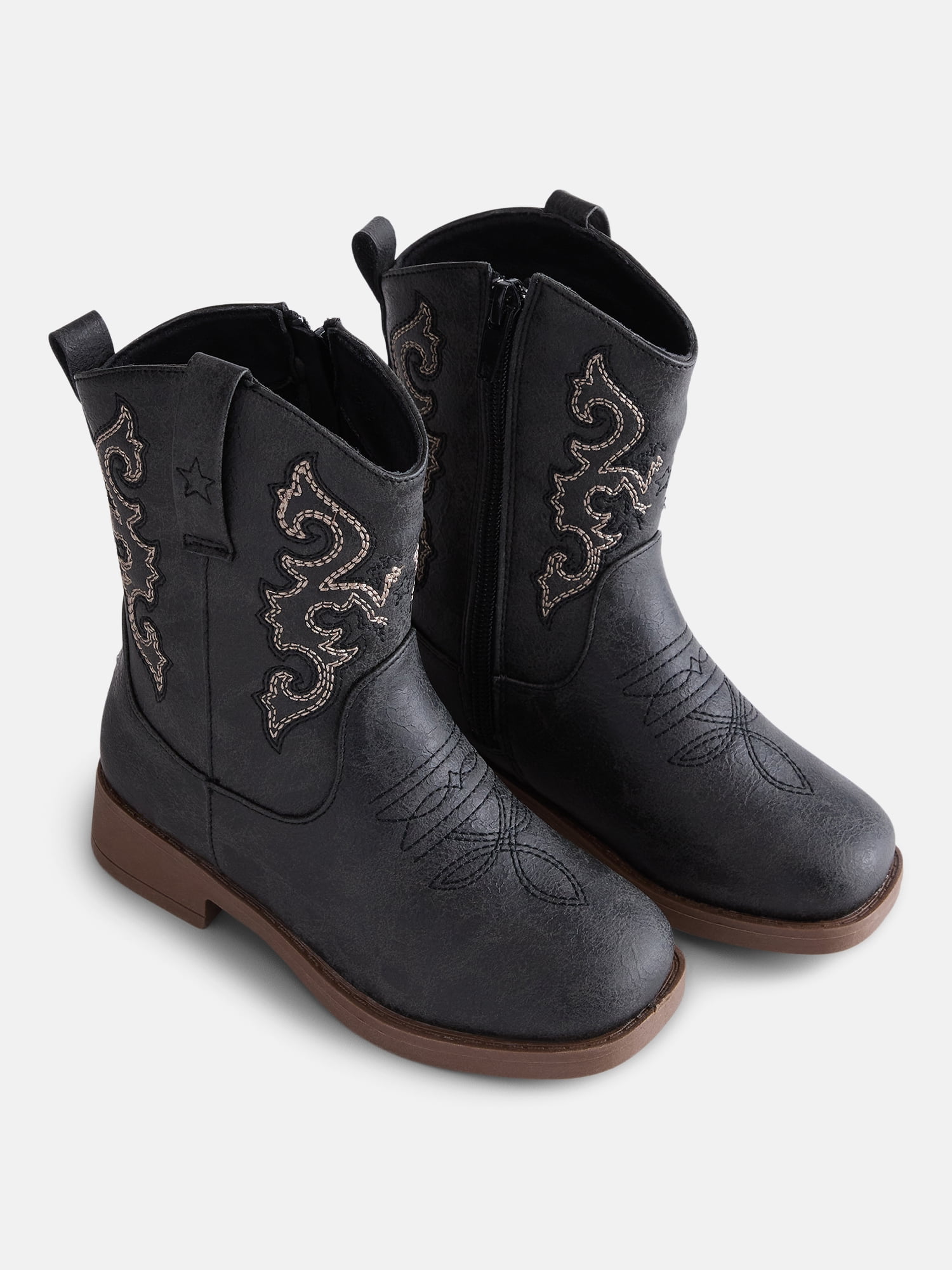 Pawz Little and Big Boys Cowboy Western Boots