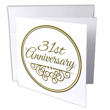 Rose 31st Anniversary Gift Gold Text For Celebrating Wedding Rose 31st Anniversary Gift Gold Text For Celebrating Wedding Anniversaries 31 Years Married Together