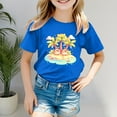 thumbnail image 2 of Clothes for Girls Cute Graphic T Shirt Top Trendy Girls Summer Tops Girls Outfits 4-5 Years Summer&nbsp;Clothes, 2 of 4