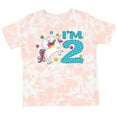 thumbnail image 3 of Inktastic I'm Two Unicorn Second Birthday Boys or Girls Toddler T-Shirt, 3 of 5