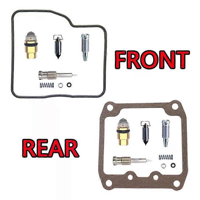 unique Suzuki INTRUDER VS600 VS600GL FRONT REAR Carburetor Repair Kit with Plunger Diaphragm & Float Parts