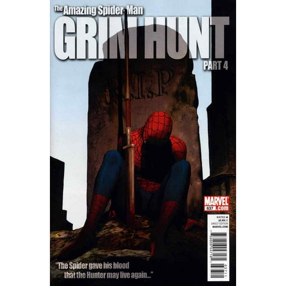 Amazing Spider-Man, The #637A VF ; Marvel Comic Book