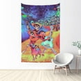 thumbnail image 1 of Tapiz de coco para dormitorio, estampado artístico para colgar en la pared, pósteres estéticos, tapices de fondo para sala de estar, dormitorio, regalo para fanáticos, 80 x 60 pulgadas, 1 of 8