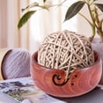 thumbnail image 2 of Recipiente de madera para hilo, cesta de almacenamiento para tejer, organizador de kit de crochet para manualidades, soporte para hilo de tejer para tejer, 2 of 5
