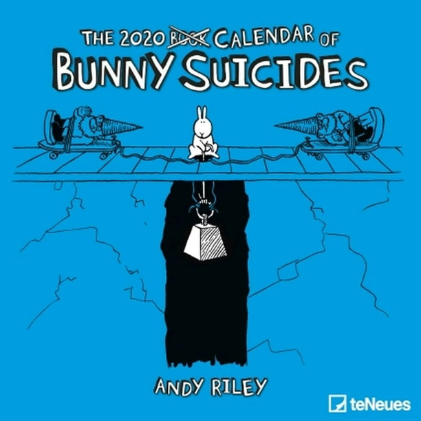 Bunny Suicides 30 X 30 Cm Grid Calendar