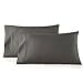 thumbnail image 3 of Hc Collection Pillow Cases Standard Size/Queen Size Set Of 2- Microfiber, Extra Soft Pillowcases - Easy Care & Machine Washable - Gray, 3 of 4