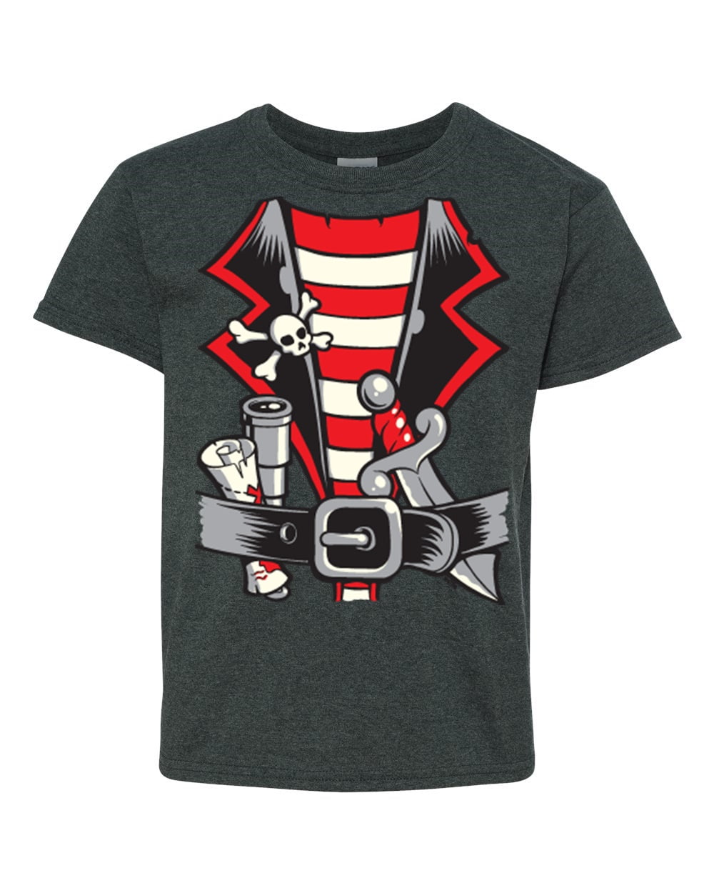 IWPF Big Boys TShirts and Tank Tops, up to Big Boys Size 24 Pirate Costume