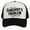 Black, variant on Top Headwear Women's Somebody’s Problem Trucker Hat - Mesh Snapback Cap, White/Black