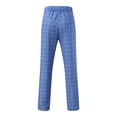 thumbnail image 5 of Blekii Men's Plaid Suit Pants, Business Casual Trousers with Classic Cut, Solid Color Versatile Dress Pants, Comfortable Fabric for Office Wear, Refreshment Style for Spring/Summer,, 5 of 5