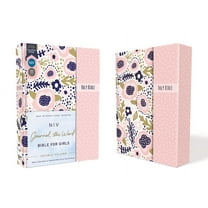 NIV Journal the Word Bible Niv, Journal the Word Bible for Girls, Double-Column, Hardcover, Pink, Magnetic Closure, Red Letter, Comfort Print: Refl, (Hardcover)