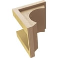 thumbnail image 6 of 7"W x 7"D x 7"H Wide Emerson Rough Cedar Woodgrain TimberThane Corbel, Primed Tan, 6 of 6