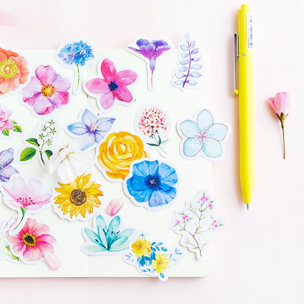 45Pcs/box Dreamy Color Diary Decor Album Scrapbooking Planner Stickers 45Pcs/box Dreamy Color Diary Decor Album Scrapbooking Planner Stickers