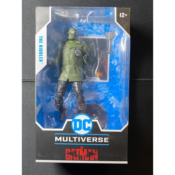 McFarlane Toys DC Multiverse The Batman Movie - The Riddler 7'' Ultra ...