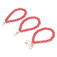 thumbnail image 3 of Llavero de perlas, pulsera de perlas de 3 piezas de 12 mm, hebras de cuentas de perlas, pulsera de perlas ultra sensible, 3 of 9