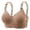 Coffee, variant on Wdgfv Push Up Bras for Women Plus Size Comfort Breathable Bra Wirefree Bra Full Coverage Everyday Bras with Support Lift 36