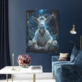 thumbnail image 5 of Gaeub Forest Meditating Goat Print Canvas Wall Art for Bathrooms Bedroom,Wall Decor,Framed Artwork for Wall,Modern Wall Decorations Prints Picture,Home Decor Wall Pictures 30" x 40", 5 of 8