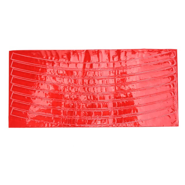 Llantas de bicicleta pegatinas reflectantes pegatinas de seguridad de conducción nocturna cinta decorativa
