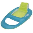 thumbnail image 4 of SwimWays Spring Float Recliner - Swim Lounger for Pool or Lake - Light Blue/Lime, 4 of 7