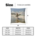 thumbnail image 5 of Surfing in Summer Inserts in Sizes 16x16, 18x18, and 20x20 Inches with Unique Patterns - Set of 2 for Bed Pillows,and Chair Pillow Covers - Great for Various Occasions!, 5 of 6